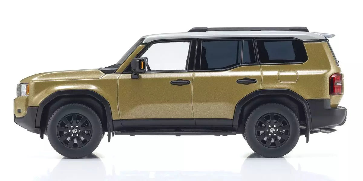 [ Back-order ] KYOSHO KS03927SG1 1:43 Toyota Land Cruiser 250 First Sand X Light Gray model car