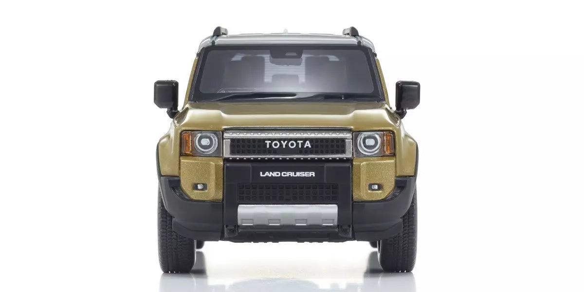 [ Back-order ] KYOSHO KS03927SG1 1:43 Toyota Land Cruiser 250 First Sand X Light Gray model car