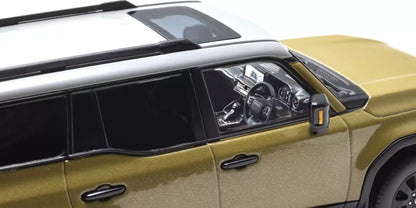 [ Back-order ] KYOSHO KS03927SG1 1:43 Toyota Land Cruiser 250 First Sand X Light Gray model car