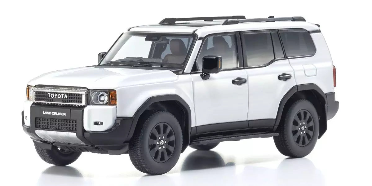 [ Back-order ] KYOSHO KS03927PW1 1:43 Toyota Land Cruiser 250 First Platinum White Pearl Mica model car