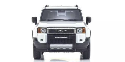 [ Back-order ] KYOSHO KS03927PW1 1:43 Toyota Land Cruiser 250 First Platinum White Pearl Mica model car