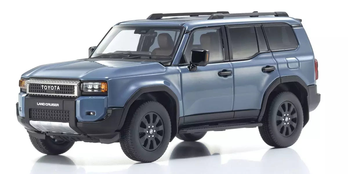 [ Back-order ] KYOSHO KS03927SB 1:43 Toyota Land Cruiser 250 Smoky Blue model car