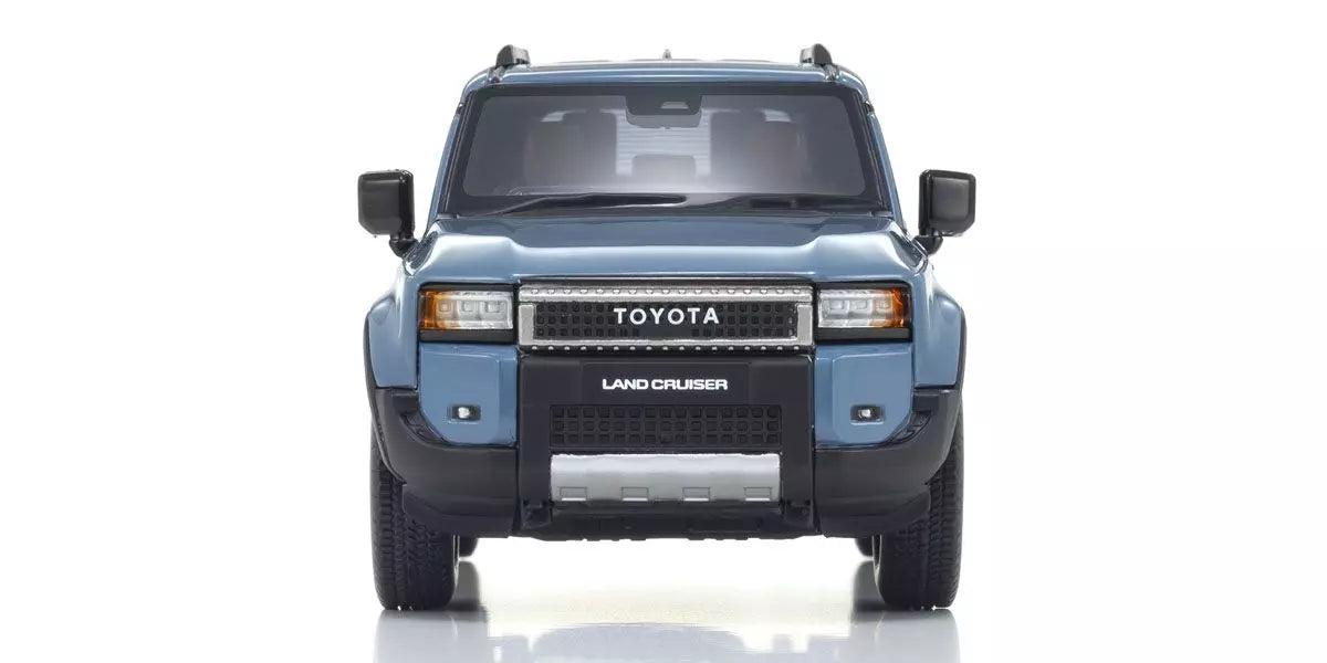 [ Back-order ] KYOSHO KS03927SB 1:43 Toyota Land Cruiser 250 Smoky Blue model car