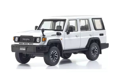[ Back-order ] KYOSHO KS03928W 1:43 Toyota Land Cruiser 70 Super White II model car