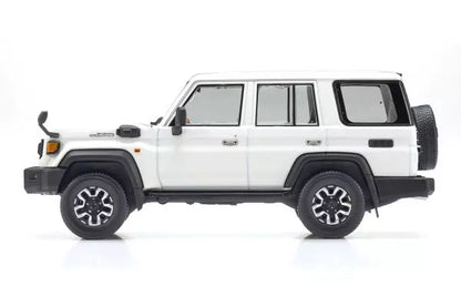 [ Back-order ] KYOSHO KS03928W 1:43 Toyota Land Cruiser 70 Super White II model car