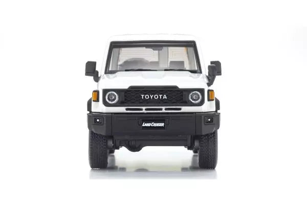 [ Back-order ] KYOSHO KS03928W 1:43 Toyota Land Cruiser 70 Super White II model car