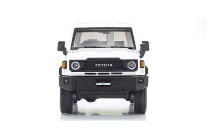 [ Back-order ] KYOSHO KS03928W 1:43 Toyota Land Cruiser 70 Super White II model car