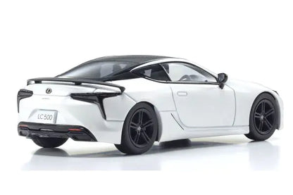 [ Back-order ] KYOSHO KS03929H 1:43 Lexus LC500 EDGE White Silver model car