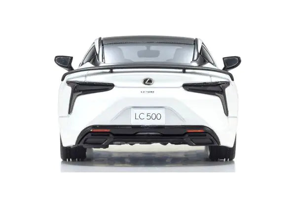 [ Back-order ] KYOSHO KS03929H 1:43 Lexus LC500 EDGE White Silver model car