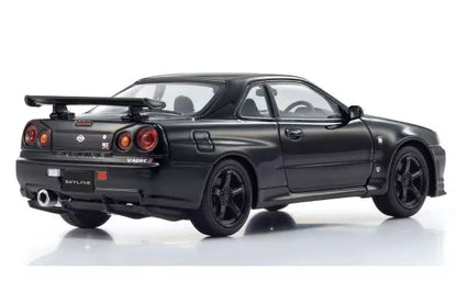 [ Back-order ] KYOSHO KS03936BK 1:43 Nissan Skyline GT-R:R34 V-Spec II Black model car