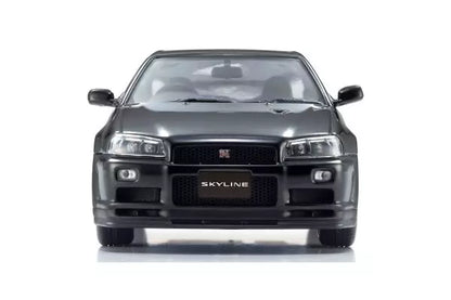 [ Back-order ] KYOSHO KS03936BK 1:43 Nissan Skyline GT-R:R34 V-Spec II Black model car