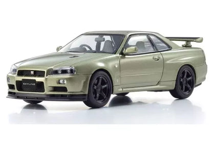 [ Back-order ] KYOSHO KS03936MJ 1:43 Nissan Skyline GT-R V-Spec II Nur M-Jade model car