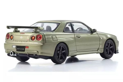 [ Back-order ] KYOSHO KS03936MJ 1:43 Nissan Skyline GT-R V-Spec II Nur M-Jade model car
