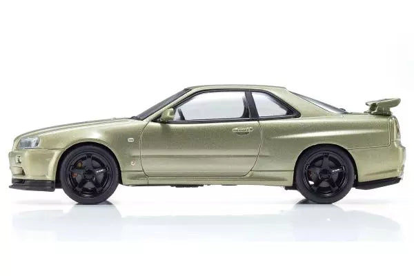 [ Back-order ] KYOSHO KS03936MJ 1:43 Nissan Skyline GT-R V-Spec II Nur M-Jade model car