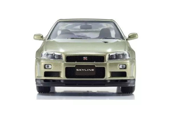 [ Back-order ] KYOSHO KS03936MJ 1:43 Nissan Skyline GT-R V-Spec II Nur M-Jade model car