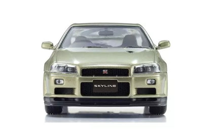 [ Back-order ] KYOSHO KS03936MJ 1:43 Nissan Skyline GT-R V-Spec II Nur M-Jade model car