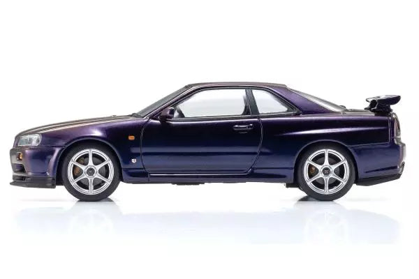 [ Back-order ] KYOSHO KS03936P 1:43 Nissan Skyline GT-R V-Spec Purple model car