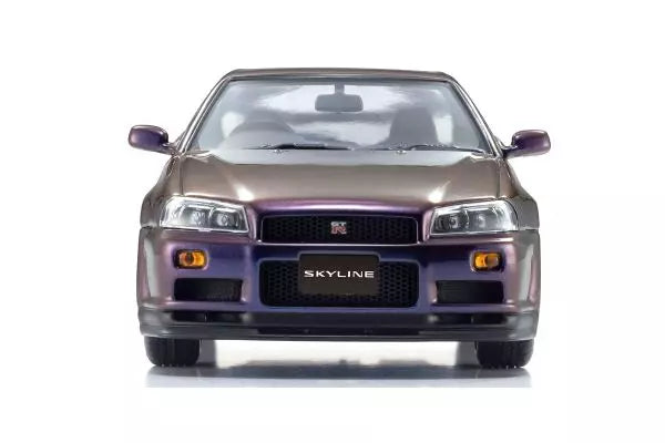 [ Back-order ] KYOSHO KS03936P 1:43 Nissan Skyline GT-R V-Spec Purple model car
