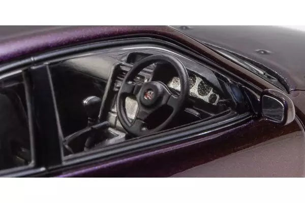 [ Back-order ] KYOSHO KS03936P 1:43 Nissan Skyline GT-R V-Spec Purple model car