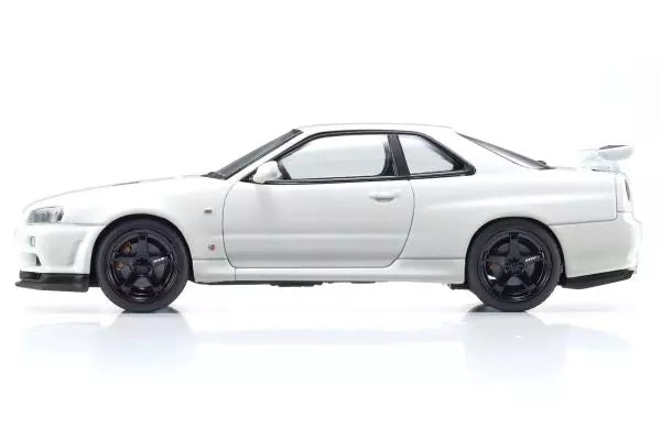 [ Back-order ] KYOSHO KS03936W 1:43 Nissan Skyline GT-R R34 V-Spec II White model car