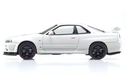 [ Back-order ] KYOSHO KS03936W 1:43 Nissan Skyline GT-R R34 V-Spec II White model car