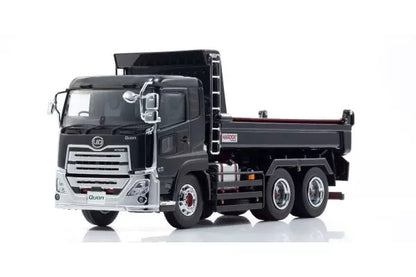 [ Back-order ] KYOSHO KS03940BK 1:43 UD Quon Dump Truck Kyokuto Kaihatsu Black model car
