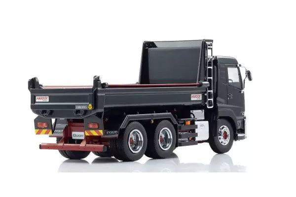 [ Back-order ] KYOSHO KS03940BK 1:43 UD Quon Dump Truck Kyokuto Kaihatsu Black model car