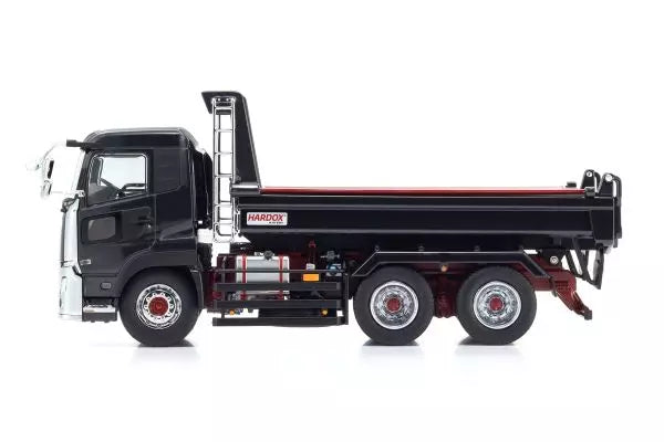 [ Back-order ] KYOSHO KS03940BK 1:43 UD Quon Dump Truck Kyokuto Kaihatsu Black model car