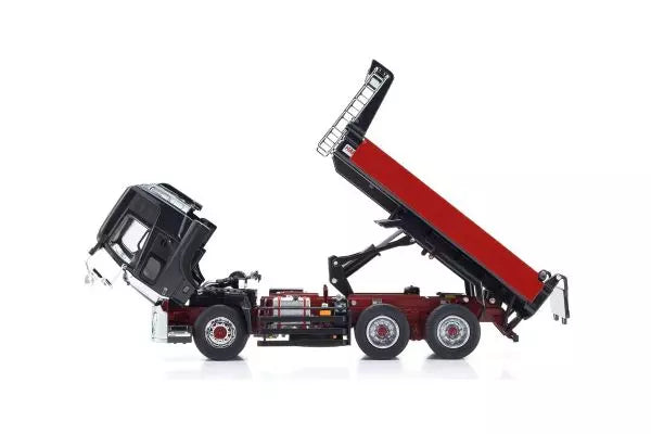 [ Back-order ] KYOSHO KS03940BK 1:43 UD Quon Dump Truck Kyokuto Kaihatsu Black model car