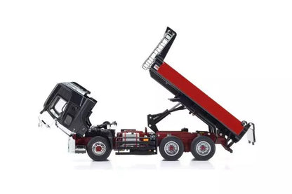 [ Back-order ] KYOSHO KS03940BK 1:43 UD Quon Dump Truck Kyokuto Kaihatsu Black model car