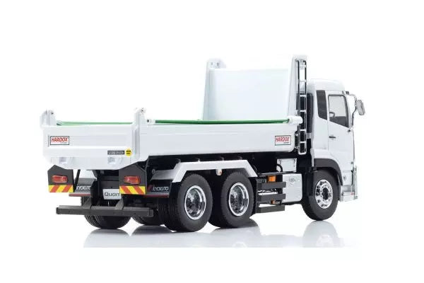[ Back-order ] KYOSHO KS03940W 1:43 UD Quon Dump Truck Kyokuto Kaihatsu White model car