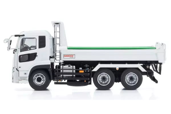[ Back-order ] KYOSHO KS03940W 1:43 UD Quon Dump Truck Kyokuto Kaihatsu White model car