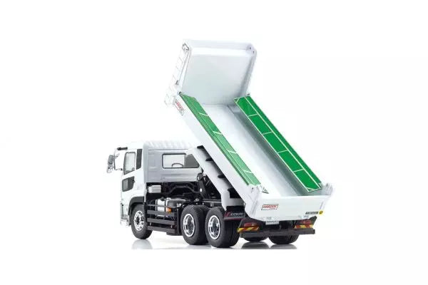 [ Back-order ] KYOSHO KS03940W 1:43 UD Quon Dump Truck Kyokuto Kaihatsu White model car
