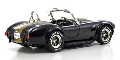 [ Back-order ] KYOSHO KS08048BKG 1:18 Shelby Cobra 427S:C Black Gold model car