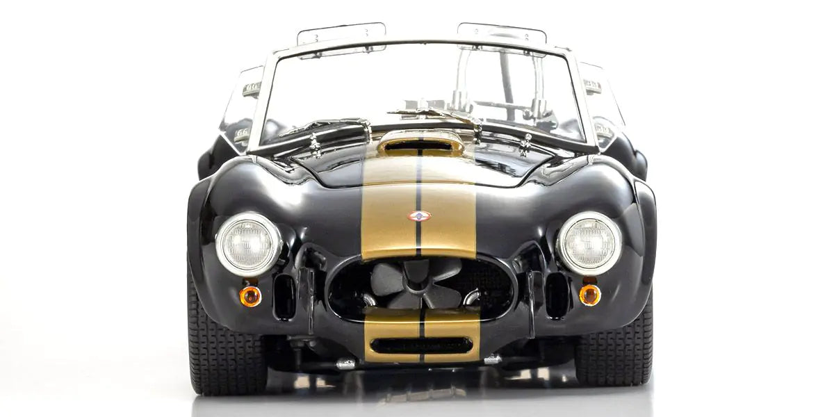 [ Back-order ] KYOSHO KS08048BKG 1:18 Shelby Cobra 427S:C Black Gold model car