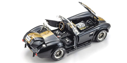 [ Back-order ] KYOSHO KS08048BKG 1:18 Shelby Cobra 427S:C Black Gold model car