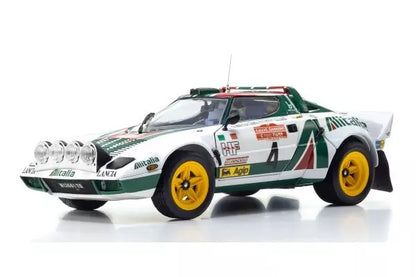 [ Back-order ] KYOSHO KS08130F 1:18 Lancia Stratos HF 1976 Sanremo #4 model car