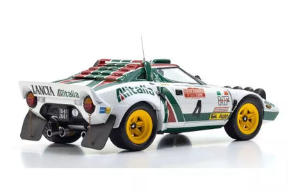[ Back-order ] KYOSHO KS08130F 1:18 Lancia Stratos HF 1976 Sanremo #4 model car