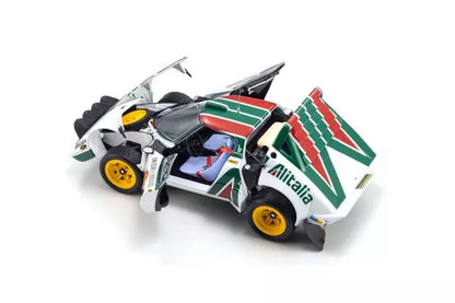 [ Back-order ] KYOSHO KS08130F 1:18 Lancia Stratos HF 1976 Sanremo #4 model car