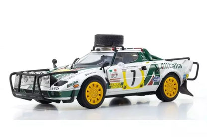 [ Back-order ] KYOSHO KS08130G 1:18 Lancia Stratos HF 1977 Safari #7 model car