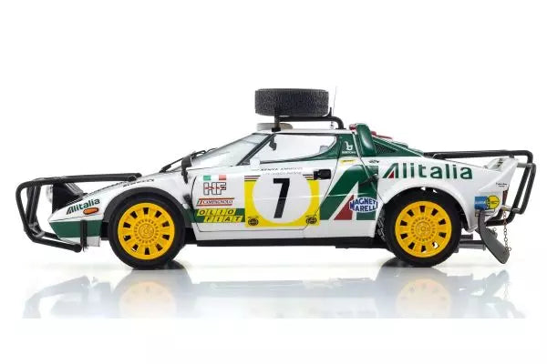 [ Back-order ] KYOSHO KS08130G 1:18 Lancia Stratos HF 1977 Safari #7 model car