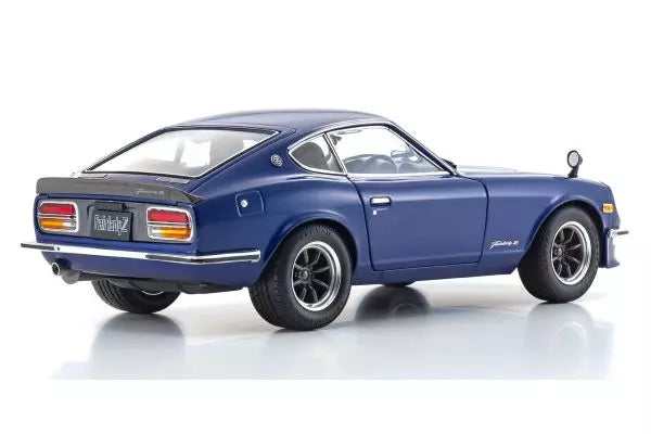 [ Back-order ] KYOSHO KS08220WBL 1:18 Nissan Fairlady Z-L S30 Blue Metallic S-rim model car