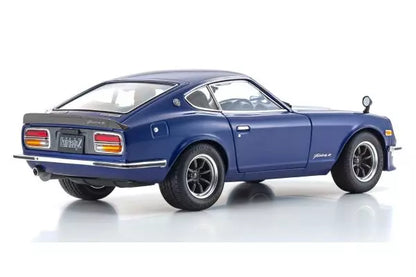 [ Back-order ] KYOSHO KS08220WBL 1:18 Nissan Fairlady Z-L S30 Blue Metallic S-rim model car