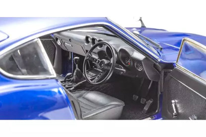 [ Back-order ] KYOSHO KS08220WBL 1:18 Nissan Fairlady Z-L S30 Blue Metallic S-rim model car