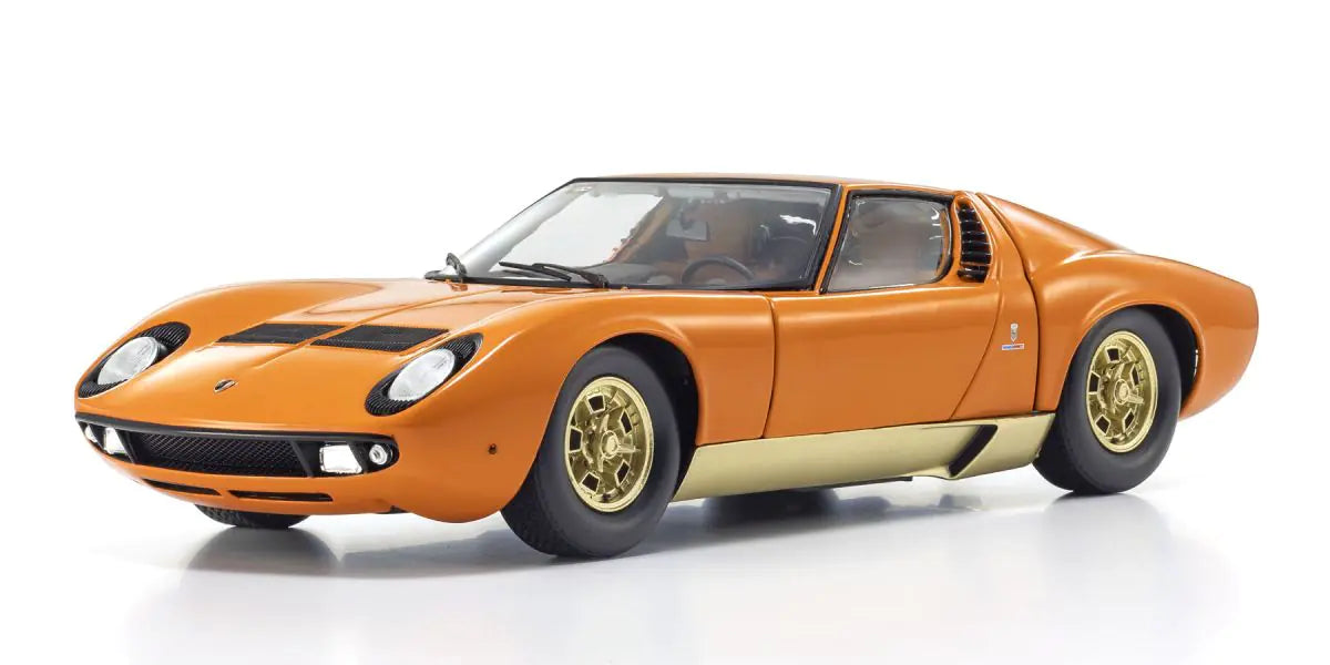 [ Back-order ] KYOSHO KS08314PB 1:18 Lamborghini Miura P400 Orange model car