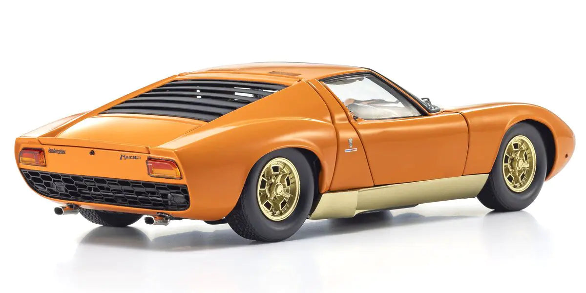 [ Back-order ] KYOSHO KS08314PB 1:18 Lamborghini Miura P400 Orange model car