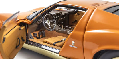 [ Back-order ] KYOSHO KS08314PB 1:18 Lamborghini Miura P400 Orange model car