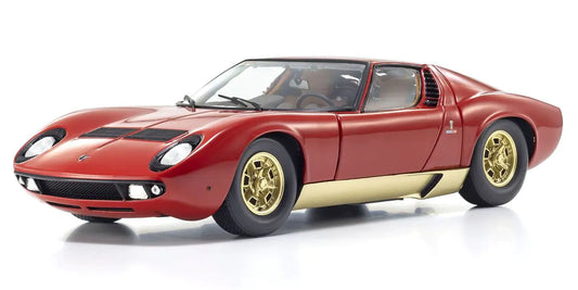 [ Back-order ] KYOSHO KS08314R 1:18 Lamborghini Miura P400 Red model car