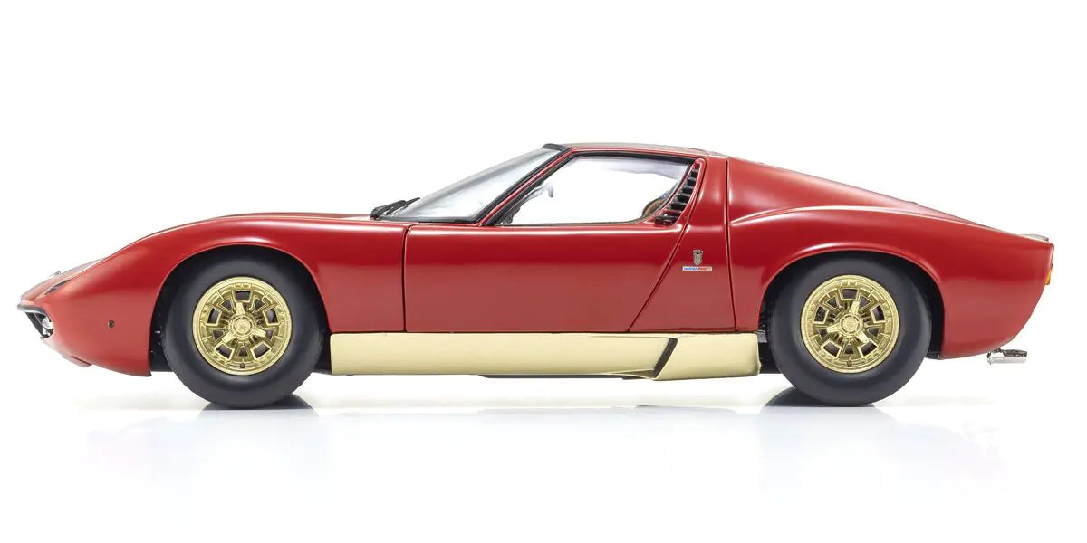 [ Back-order ] KYOSHO KS08314R 1:18 Lamborghini Miura P400 Red model car