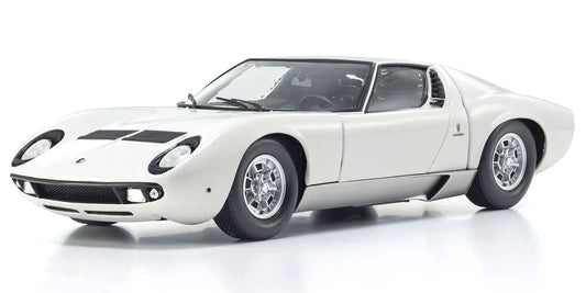 [ Back-order ] KYOSHO KS08314W 1:18 Lamborghini Miura P400 White model car